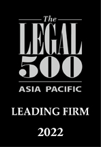 Legal 500 Asia Pacific 2022